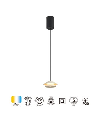 PICCOLA * COLGANTE LAMP LED 5W BLANCO